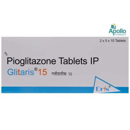 Glitaris 15 Tablet 10's