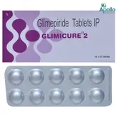 Glimicure 2 Tablet 10's, Pack of 10 TABLETS