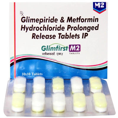 Glimfirst M2 Tablet 10's, Pack of 10 TABLETS