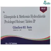 Glimfirst M1 Forte Tablet 10's, Pack of 10 TABLETS