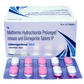 Glimiprime-M 2 Tablet 10's, Pack of 10 TABLETS