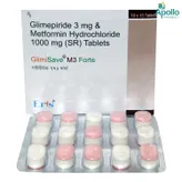 Glimisave M 3 Forte Tablet 15's, Pack of 15 TABLETS