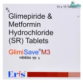 Glimisave M3 Tablet'15, Pack of 15 TABLETS