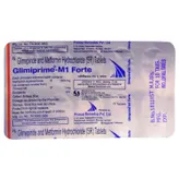 Glimiprime-M 1 Forte Tablet 10's, Pack of 10 TABLETS