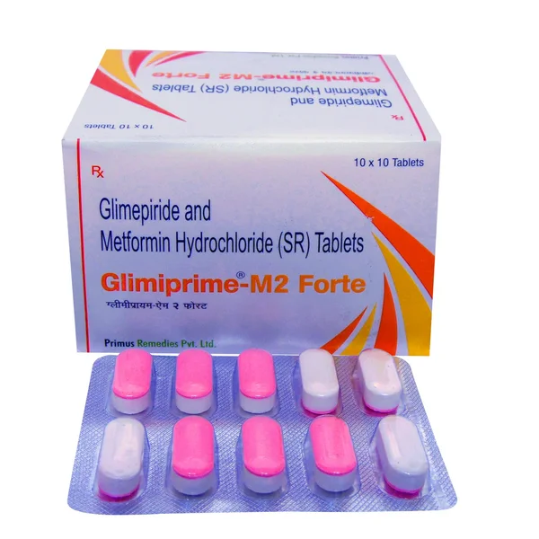 Glimiprime-M2 Forte Tablet 10's