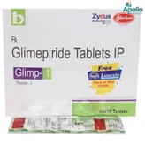 Glimp-1 Tablet 10's, Pack of 10 TABLETS