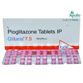 Glitaris 7.5 Tablet 10's, Pack of 10 TABLETS