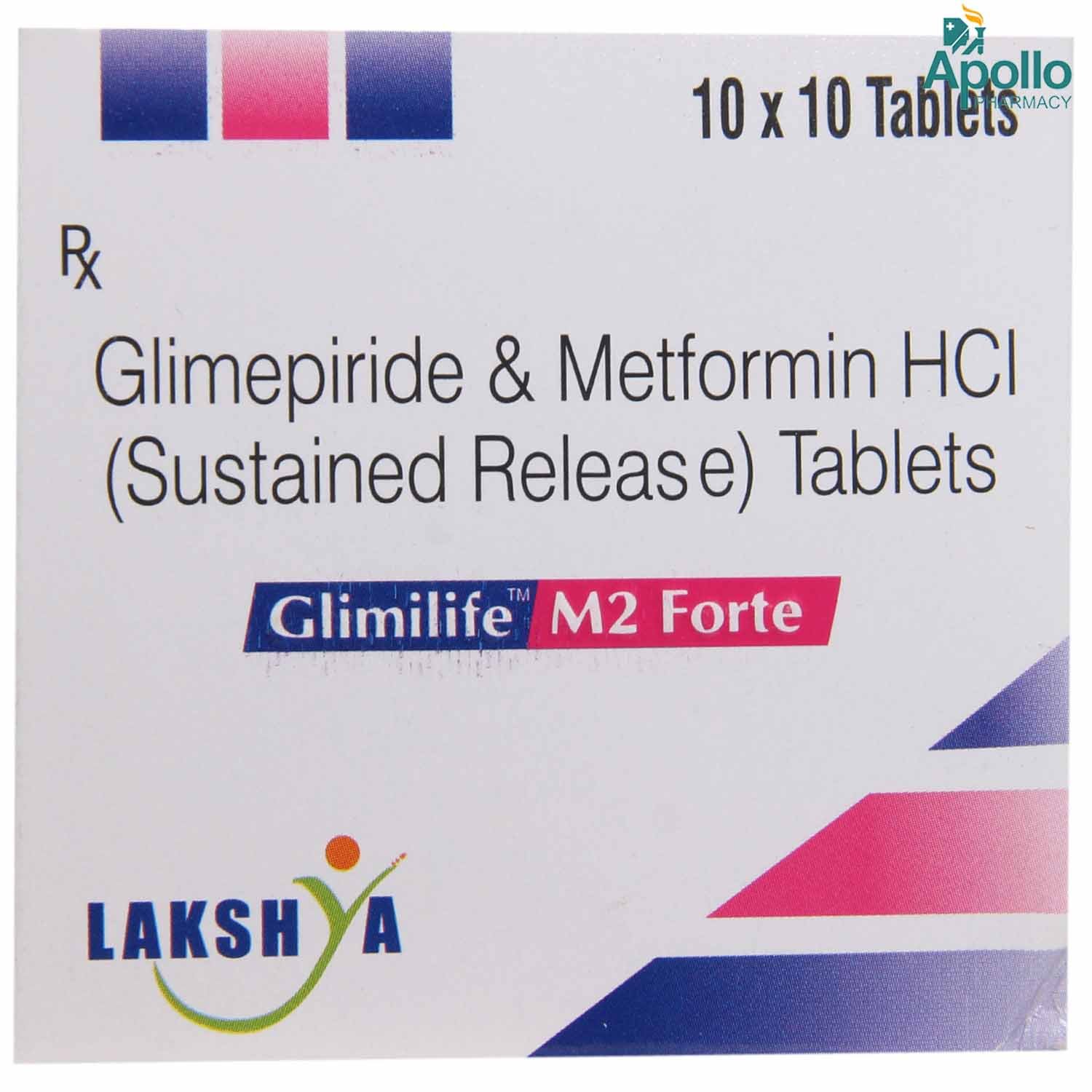 GLIMILIFE M 2MG FORTE TABLET, Pack of 10 TABLETS GLIMILIFE M 2MG FORTE TABLET, Pack of 10 TABLETS