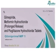 Glimiprime-MP 1 Tablet 10's