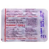 Glimaday Forte 2 Tablet 10's, Pack of 10 TABLETS