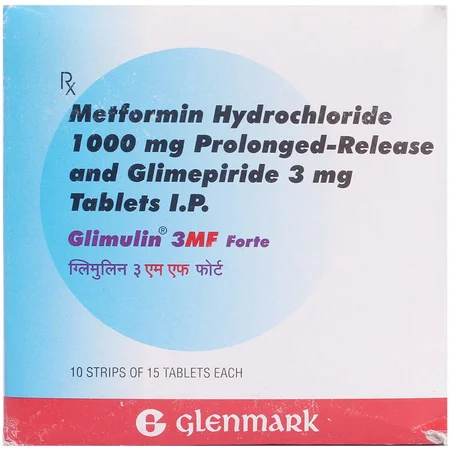 Glimulin 3MF Forte Tablet 15's