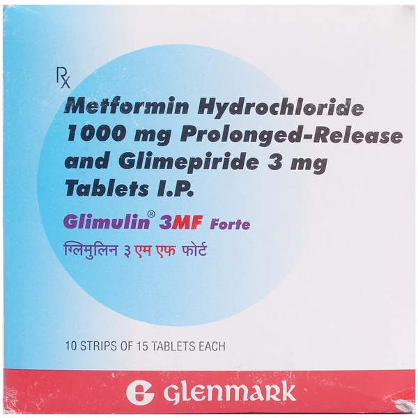 Glimulin 3MF Forte Tablet 15's