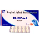 Glimp-M 2 Tablet 10's, Pack of 10 TABLETS