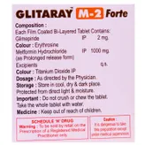 Glitaray M 2 Forte Tablet 15's, Pack of 15 TABLETS