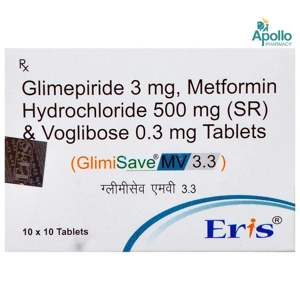 Glimisave MV 3.3 Tablet 10's
