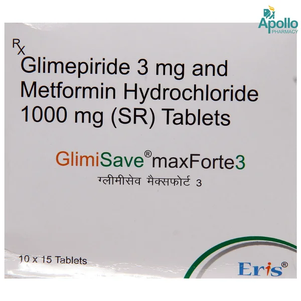 Glimisave Max Forte 3 Tablet 15's