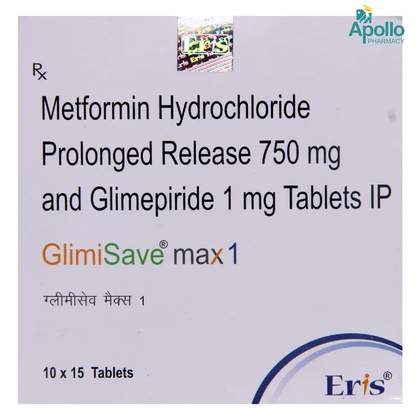 Glimisave Max 1 Tablet 15's