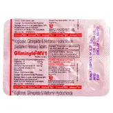 Gliminyle-MV1 Tablet 10's, Pack of 10 TABLETS