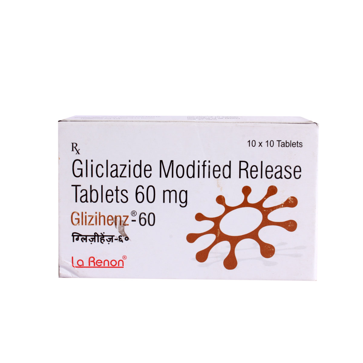 Glizihenz-60mg Tablet 10's, Pack of 10 TabletS Glizihenz-60mg Tablet 10's, Pack of 10 TabletS