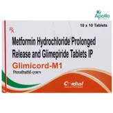 Glimicord-M1 Tablet 10's, Pack of 10 TABLETS