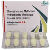 Glimiprime M 0.5 Tablet 10's, Pack of 10 TABLETS