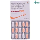 Glitaray M-0.5 Tablet 15's, Pack of 15 TABLETS