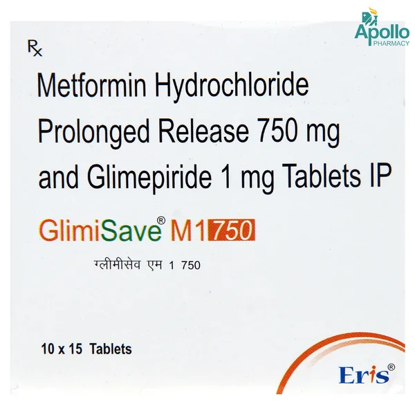 Glimisave M1 750 Tablet 15's
