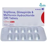 Glimy M V 2 Tablet 10's, Pack of 10 TABLETS