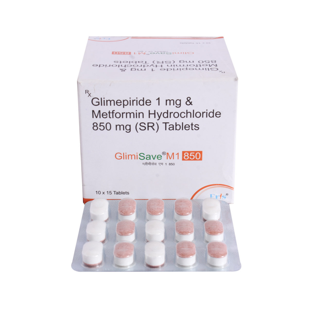 GLIMISAVE M1 850MG TABLET 15'S, Pack of 15 TABLETS GLIMISAVE M1 850MG TABLET 15'S, Pack of 15 TABLETS