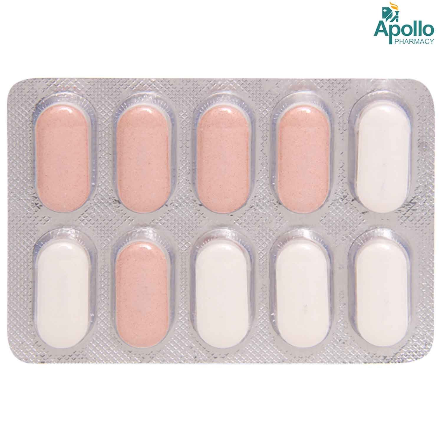 Gliminyle-MV 2 Forte Tablet 10's, Pack of 10 TabletS Gliminyle-MV 2 Forte Tablet 10's, Pack of 10 TabletS