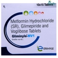 Gliminyle-MV 1 Tablet 15's