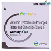 Gliminyle M 1 Tablet 15's, Pack of 15 TABLETS