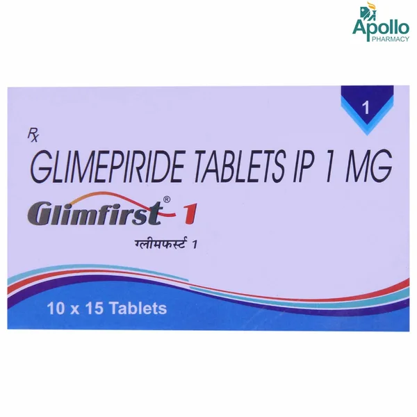 Glimfirst-1 Tablet 15's