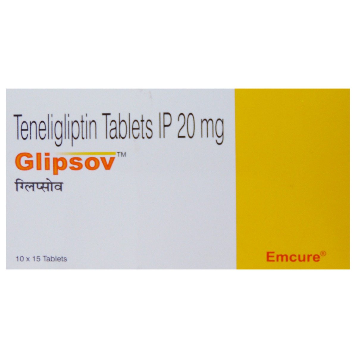 Glipsov Tablet 15's, Pack of 15 TABLETS Glipsov Tablet 15's, Pack of 15 TABLETS