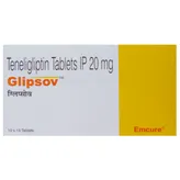 Glipsov Tablet 15's, Pack of 15 TABLETS