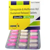Glimilife M1 Forte Tablet 15's, Pack of 15 TabletS