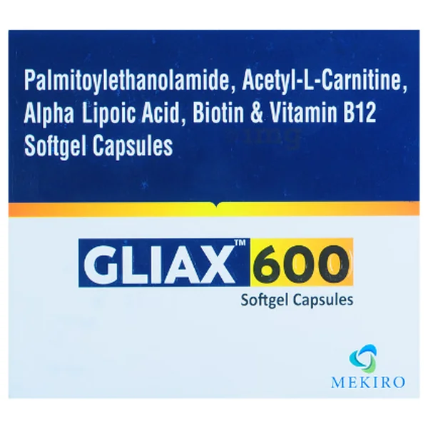 Gliax 600 Softgel Capsule 10's