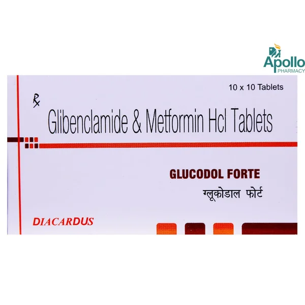 Glucodol Forte Tablet 10's