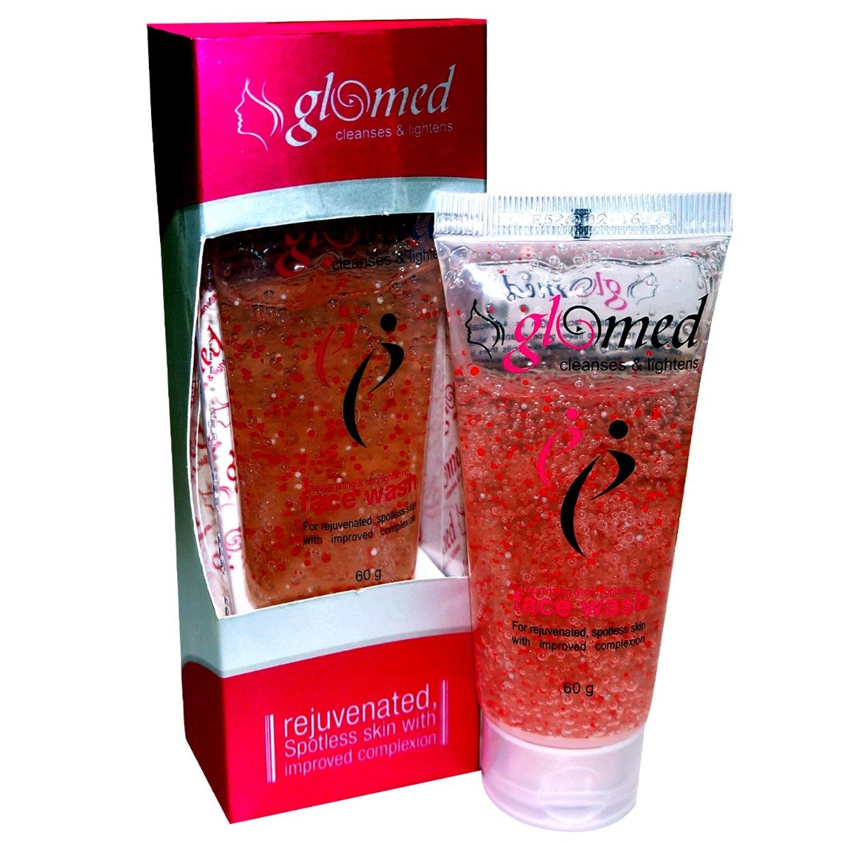 Glomed Face Wash 50 gm | Cleanses & Lightens | For Rejuvenated, Spotless Skin, Pack of 1 Glomed Face Wash 50 gm | Cleanses & Lightens | For Rejuvenated, Spotless Skin, Pack of 1