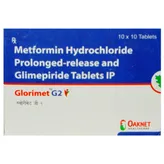 Glorimet G2 Tablet 10's, Pack of 10 TabletS