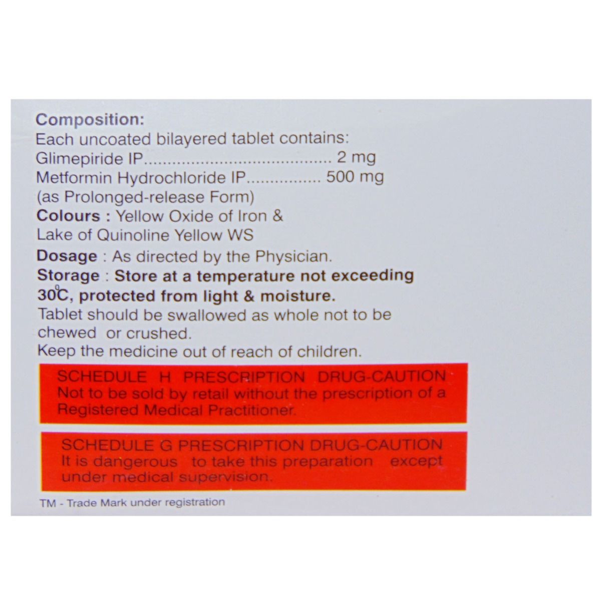 Glorimet G2 Tablet 10's Price, Uses, Side Effects, Composition - Apollo ...