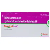 Gloritel H40 Tablet 10's, Pack of 10 TABLETS