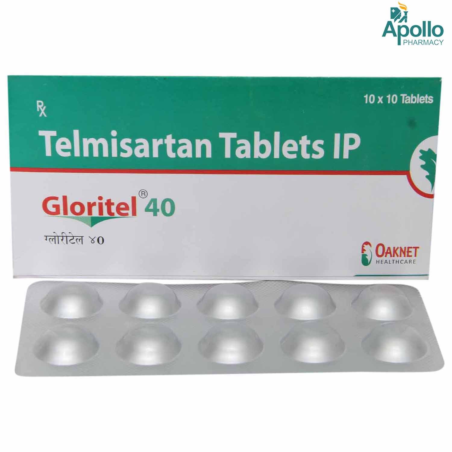 Gloritel 40 Tablet 10's, Pack of 10 TABLETS Gloritel 40 Tablet 10's, Pack of 10 TABLETS