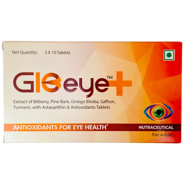 Gloeye+ Tablet 10's, Pack of 10