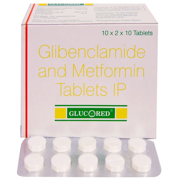 Glucored Tablet 10's, Pack of 10 TABLETS