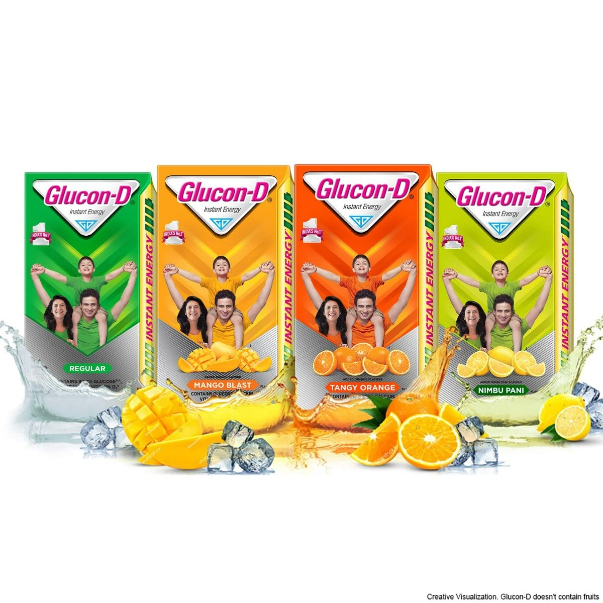 Glucon-D Instant Energy Drink Tangy Orange Flavour Powder, 75 gm Refill Pack, Pack of 1 Glucon-D Instant Energy Drink Tangy Orange Flavour Powder, 75 gm Refill Pack, Pack of 1