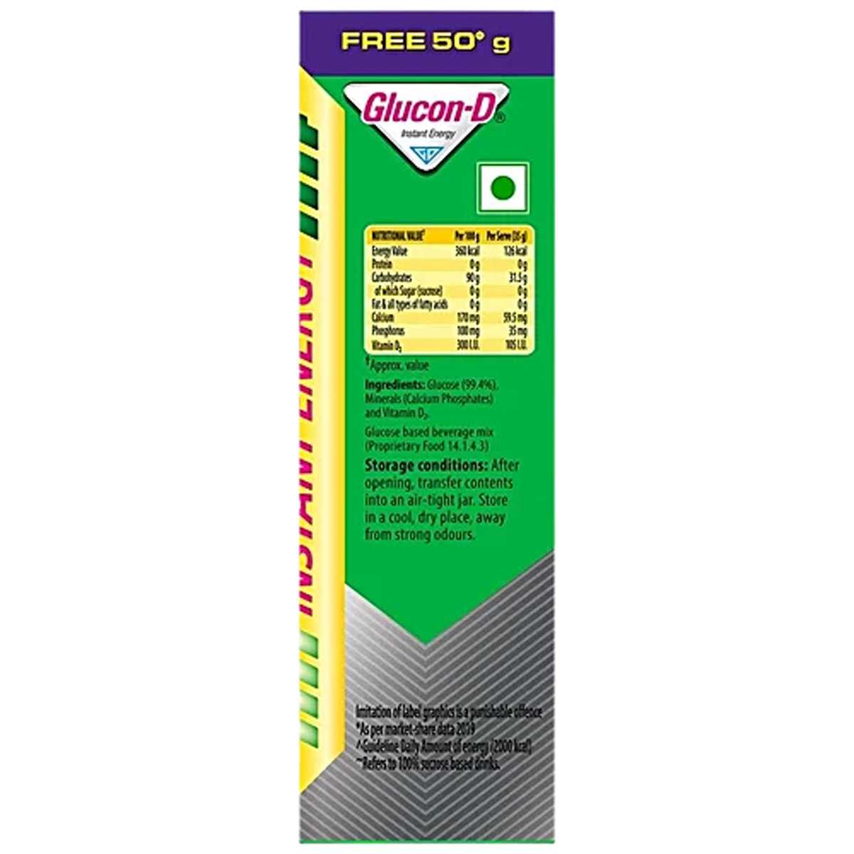 Glucon-D Original Instant Energy Drink Powder, 200 gm Refill Pack, Pack of 1 Glucon-D Original Instant Energy Drink Powder, 200 gm Refill Pack, Pack of 1