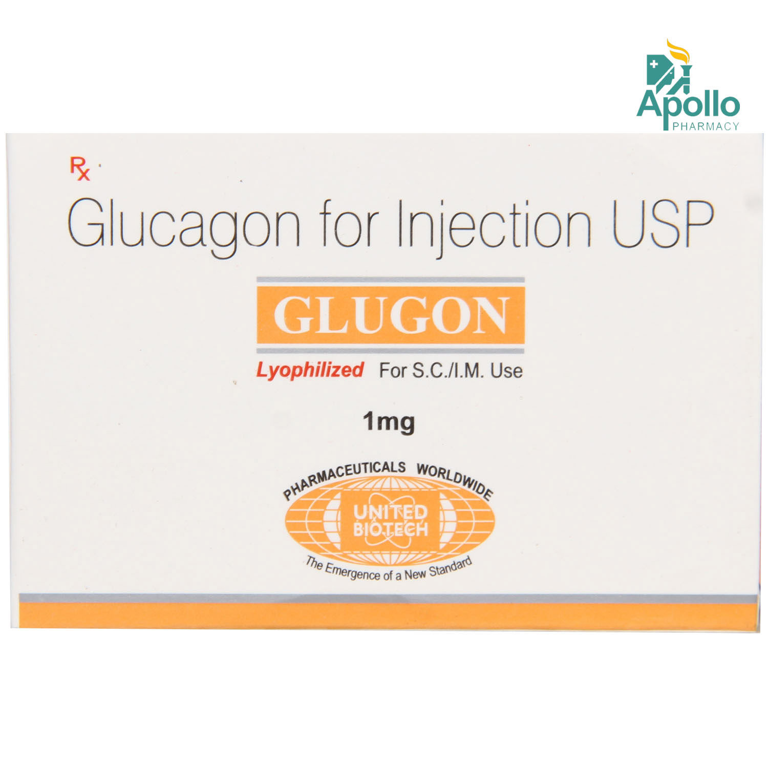 Glugon 1 mg Injection 1's, Pack of 1 Injection Glugon 1 mg Injection 1's, Pack of 1 Injection