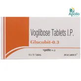 GLUCOBIT 0.3MG TABLET 10'S , Pack of 10 TabletS