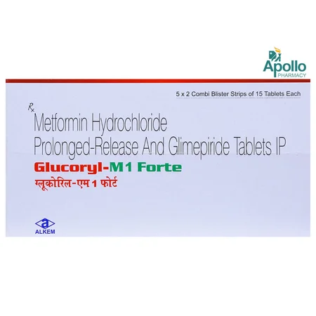 Glucoryl-M 1 Forte Tablet 15's
